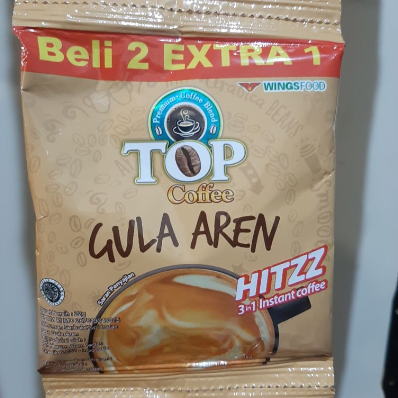 

Top Coffee Gula Aren 3 in 1 22 gr