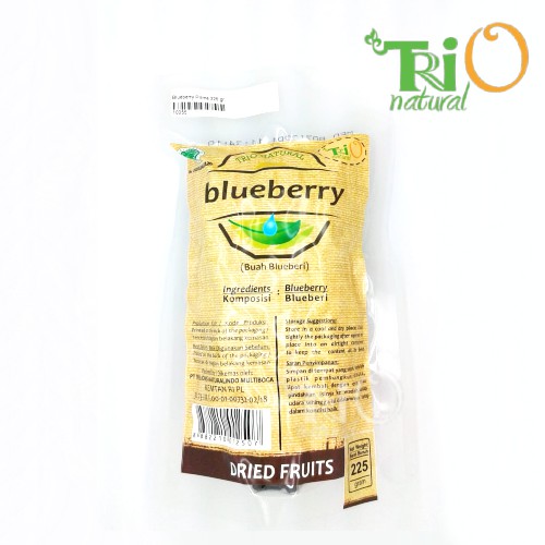 

Trio Natural Blueberry Prime 225 gram