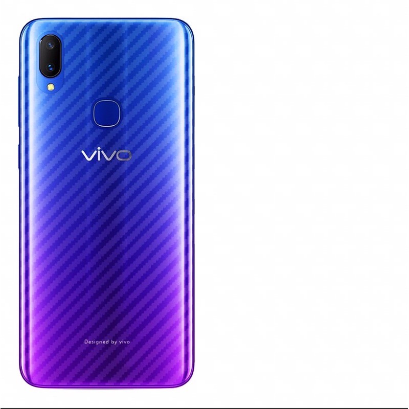 VIVO Y11/Y3/Y12/Y15/Y19/Y30/Y50/Y53/Y81/Y83/Y91C/Y93/Y97/Y95/UI/Z 1 PROGARSKIN STICKER CARBON BACK