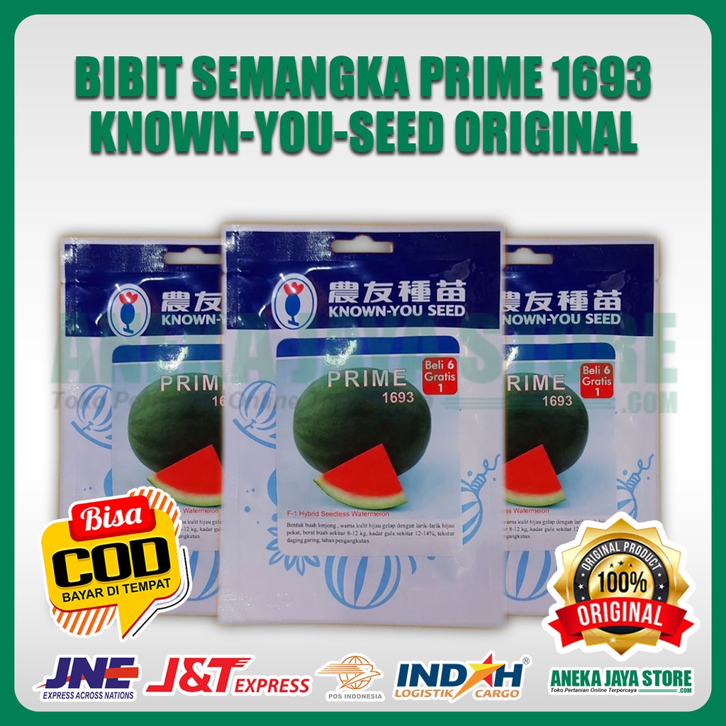 Bibit Semangka Prime 1693 KNOWN-YOU-SEED Original