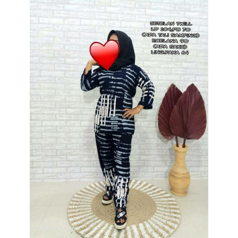 Setelan CP TWILL ORI