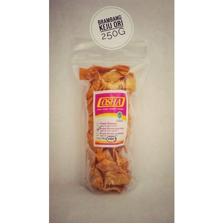 

Makanan Ringan Snack Kiloan Cemilan Keripik Brambang Keju Original 250GR murah Renyah gurih