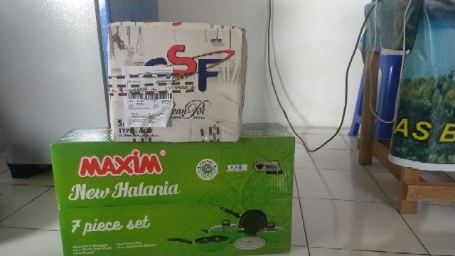 Gsf Panci Set Stainless 10pc Gsf 4412 /panci Set Tutup Kaca