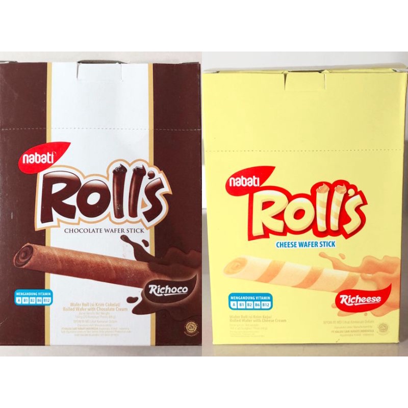 

NABATI ROLLS COKLAT / KEJU BOX