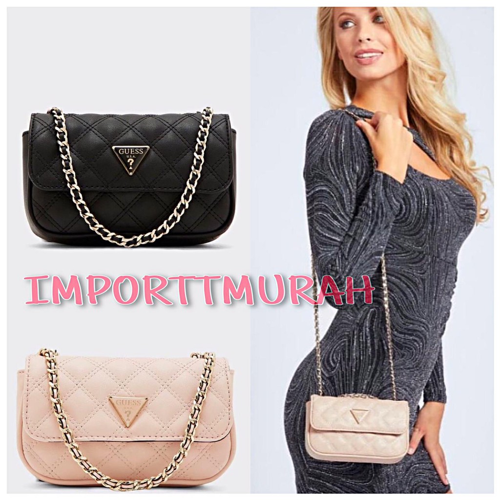 [IMPORTTMURAH] TAS SELEMPANG WANITA GUE*SS CESSILY MINI CROSSBODY IMPORT PREMIUM#611858