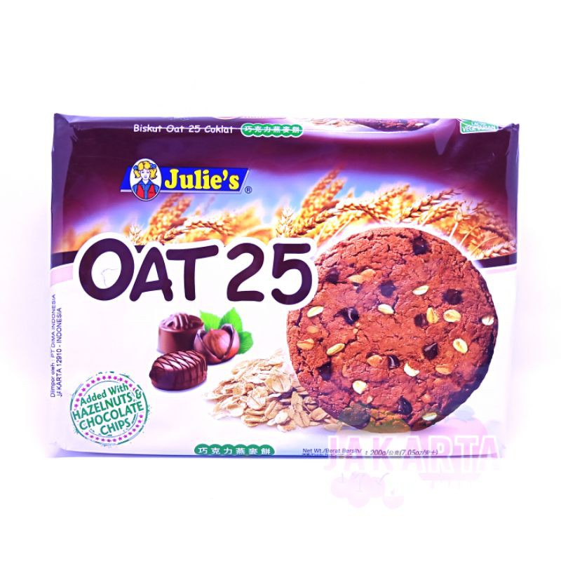 

JULIES OAT CHOCOLAT 200G