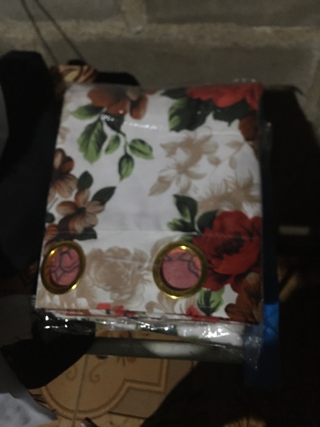 Gorden Tirai Homemade Smokring Motif Bouqet Flower