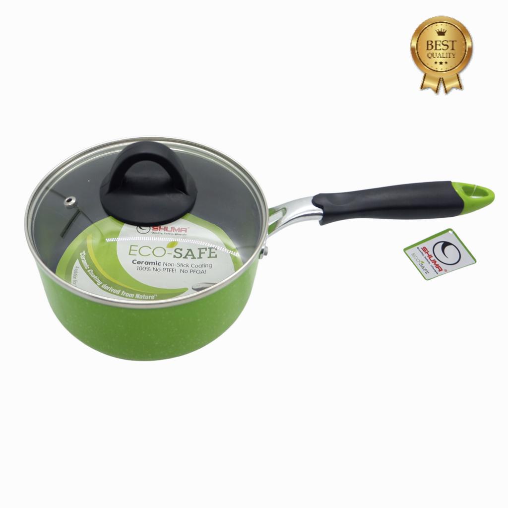 SHUMA ECO SAFE NONSTICK CERAMIC Sauce Pan 18 CM SHUMMA