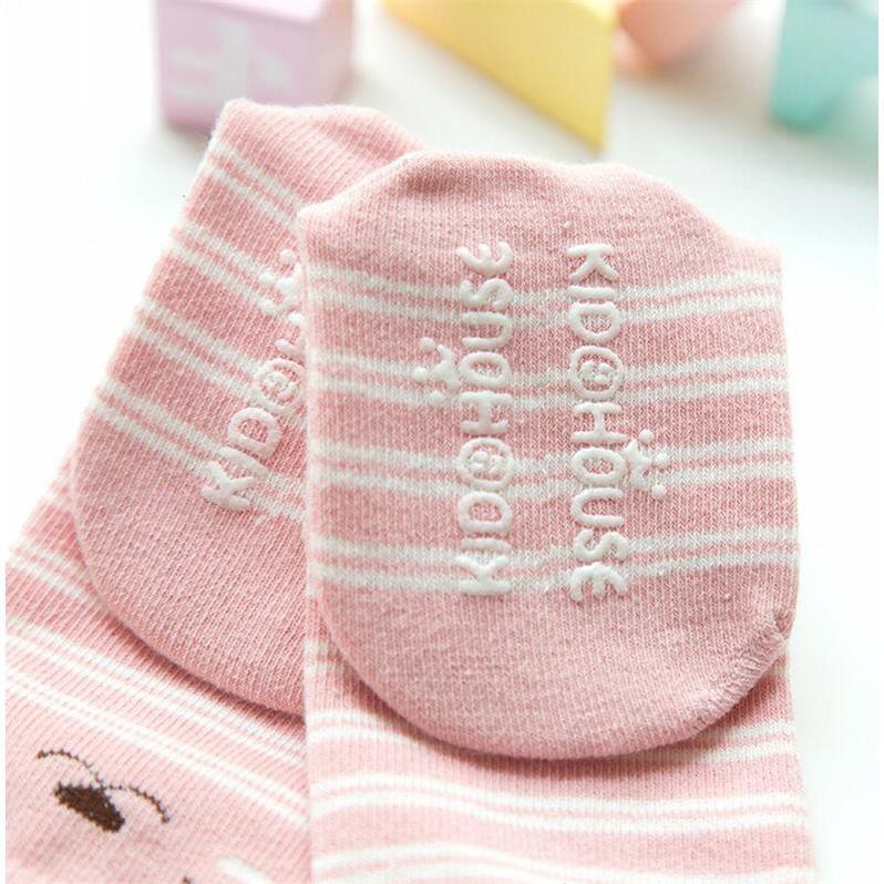 Swopply KS01 Kaos Kaki Panjang Bayi Karakter  Anti Slip Socks Baby Animal