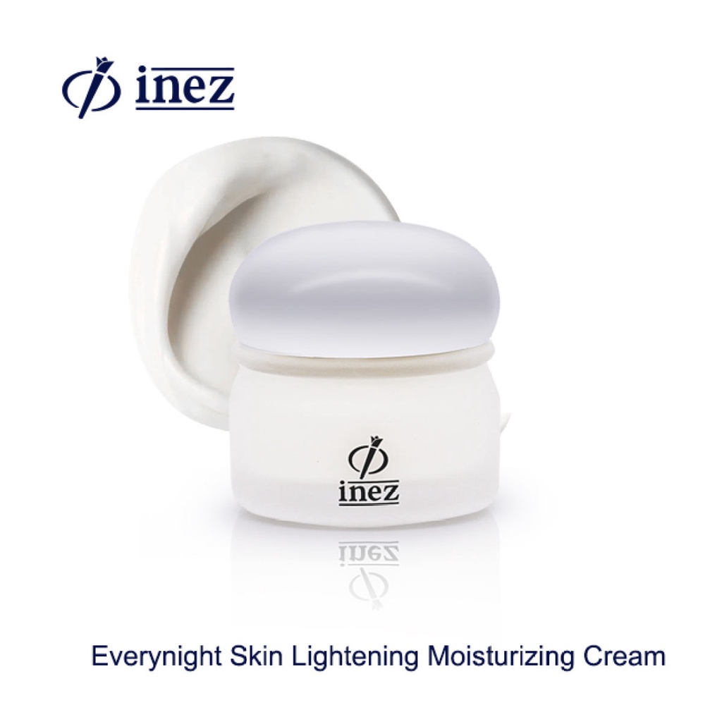 Inez Everynight Skin Lightening Moist Cream 28 gr / Inez Everynight Skin Lightening Moisturizing Cream / Inez Cream Malam