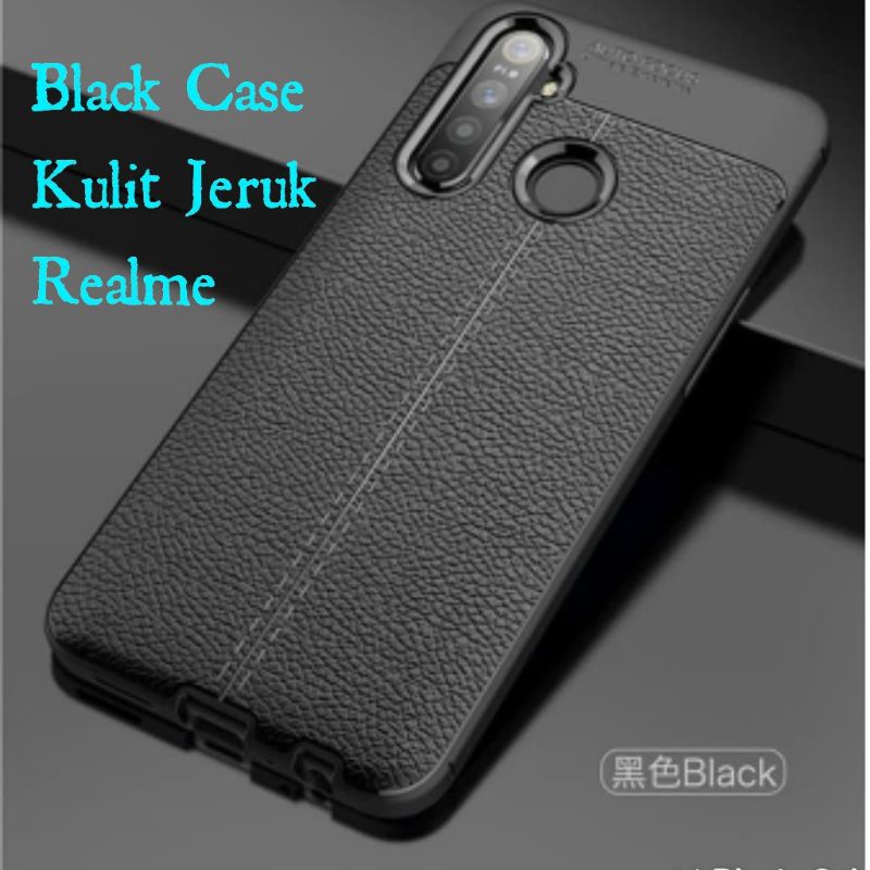 Black Case Jelly Realme