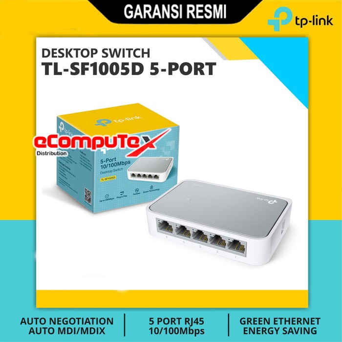 SWITCH HUB 5 PORT 10/100MBPS TP-LINK TL-SF1005D