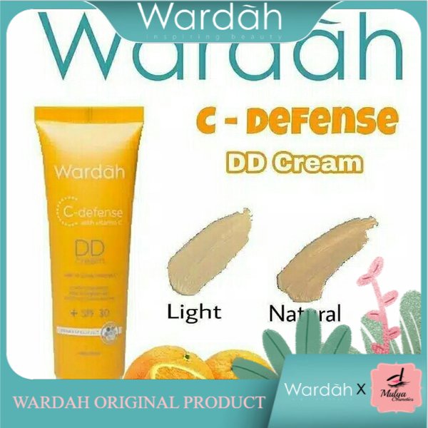 WARDAH C-DEFENSE DD CREAM LIGHT/NATURAL 20 ML