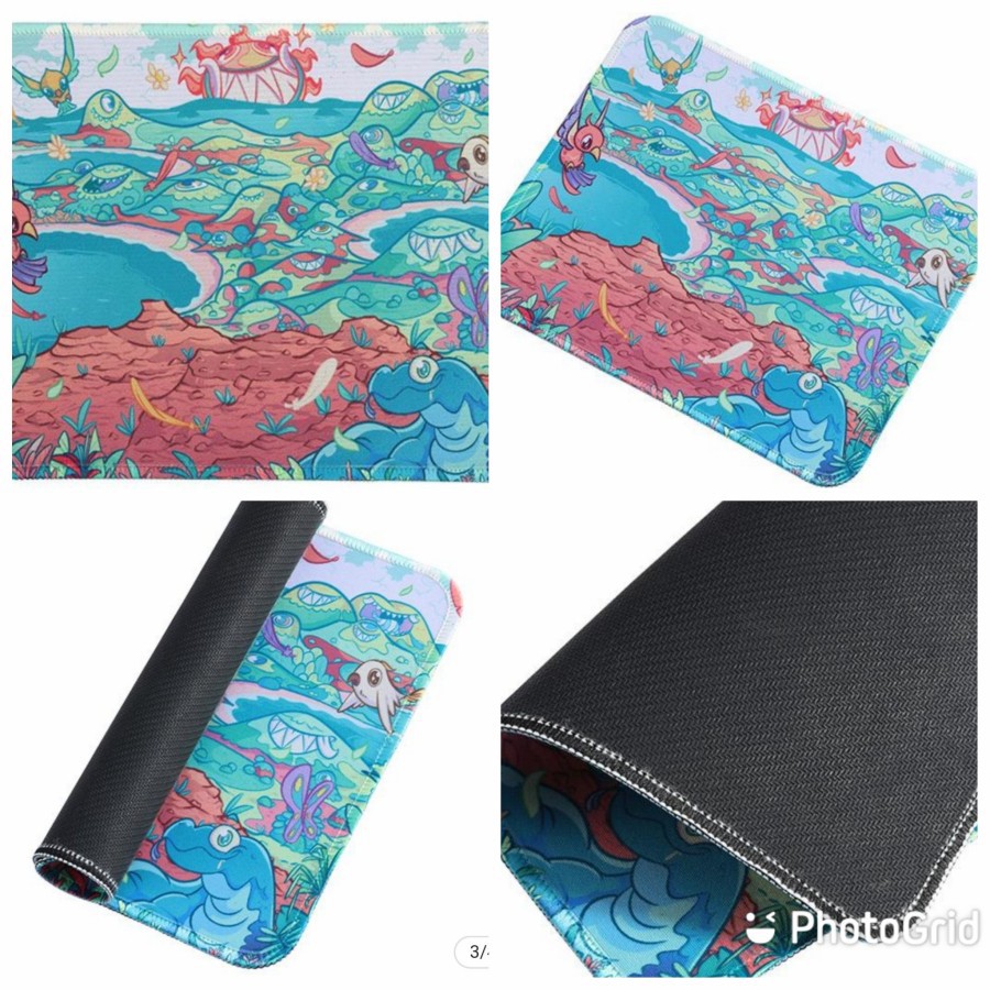 RP01 - Mouse pad Robot RP01 Motif Safari Anti Slip - Tatakan Mouse Robot