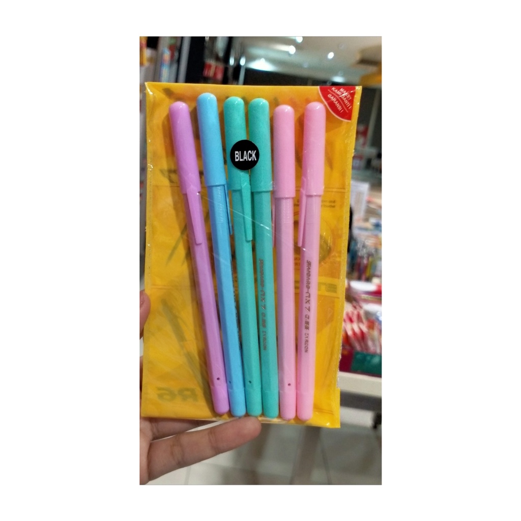 

Gramedia Surabaya - STANDARD NX7 BLACK /6 PCS