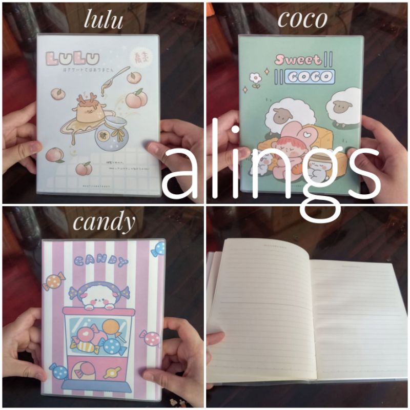 

Fancy Soft Ruled Notebook Buku Tulis Catatan Halaman Garis Cover Sampul zmotif Lucu