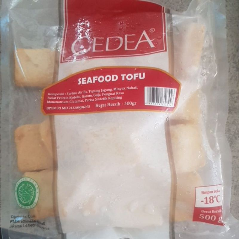 

CEDEA SEAFOOD TOFU 500GR