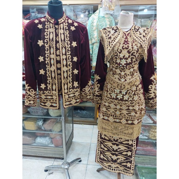 baju pengantin adat minang padang