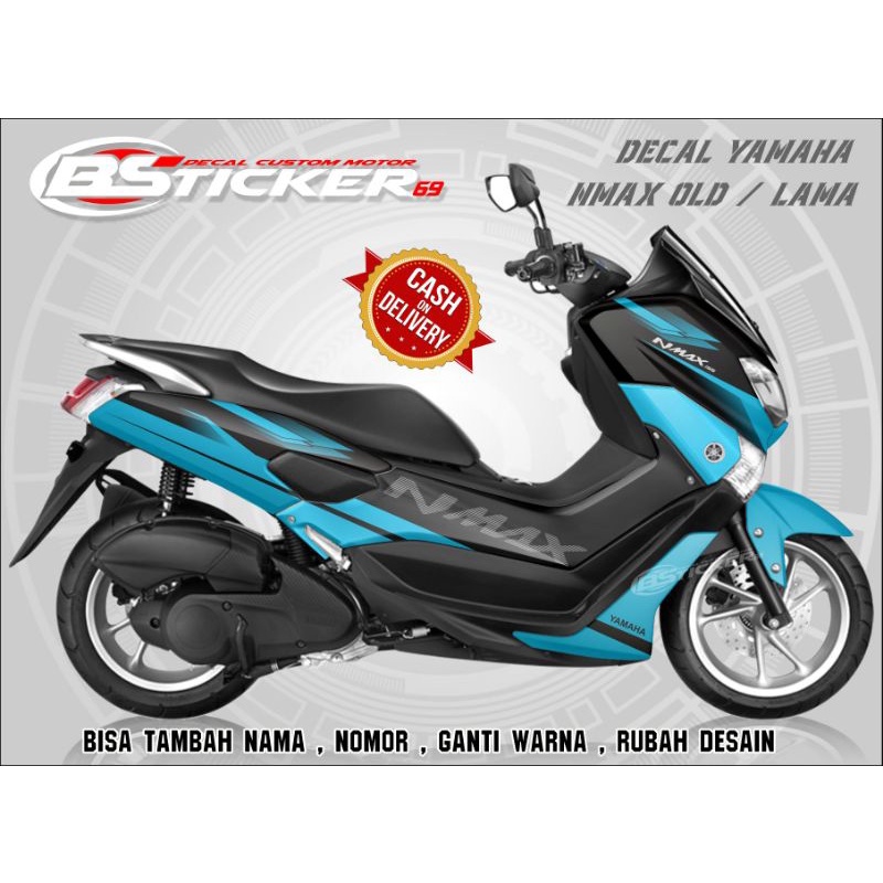 Dekal stiker nmax old stiker decal nmax old
