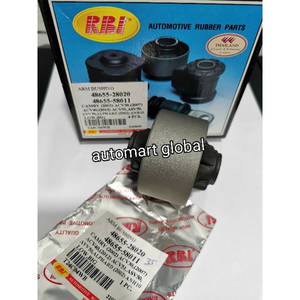 Bushing lower arm camry alphard harrier RBI