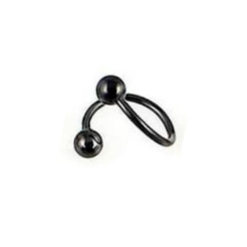 1Pcs Piercing spirall earings / Anting tragus titanium / Anting tragus , lobe , upperlobe