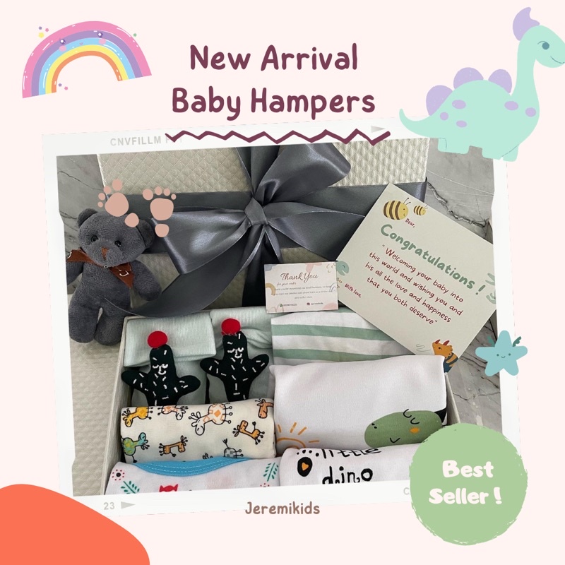 Baby Hampers Newborn | Kado Perlengkapan Bayi Baru Lahir