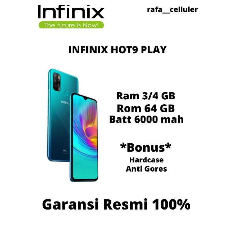 Infinix hot 9play 4/64