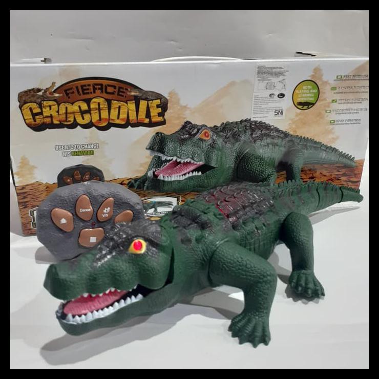 MAINAN REMOT CONTROL ROBOT BUAYA