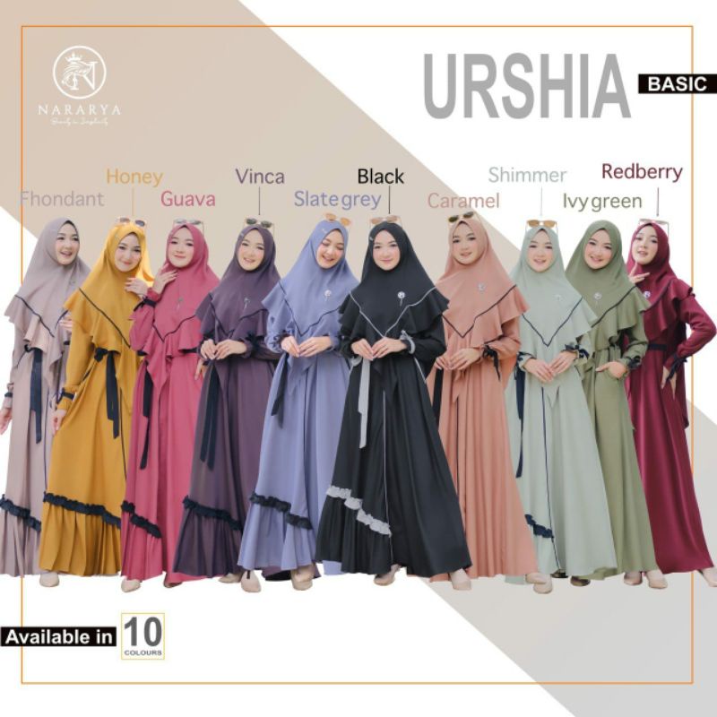 URSHIA BASIC DRESS BY NARARYA PREMIUM