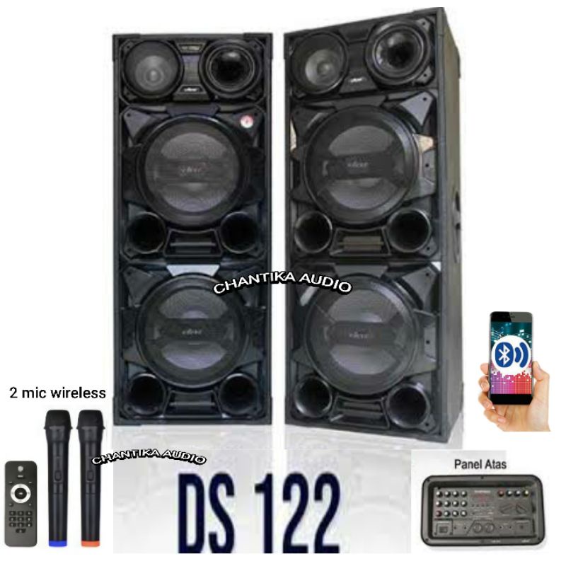 DAT DS 122 DW SUBWOOFER DOUBLE SPEAKER
HARGA SEPASANG
speaker aktif dan pasif 12 inch