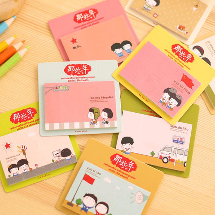

TT=Sticky notes post-it kartun/POST it lucu mini