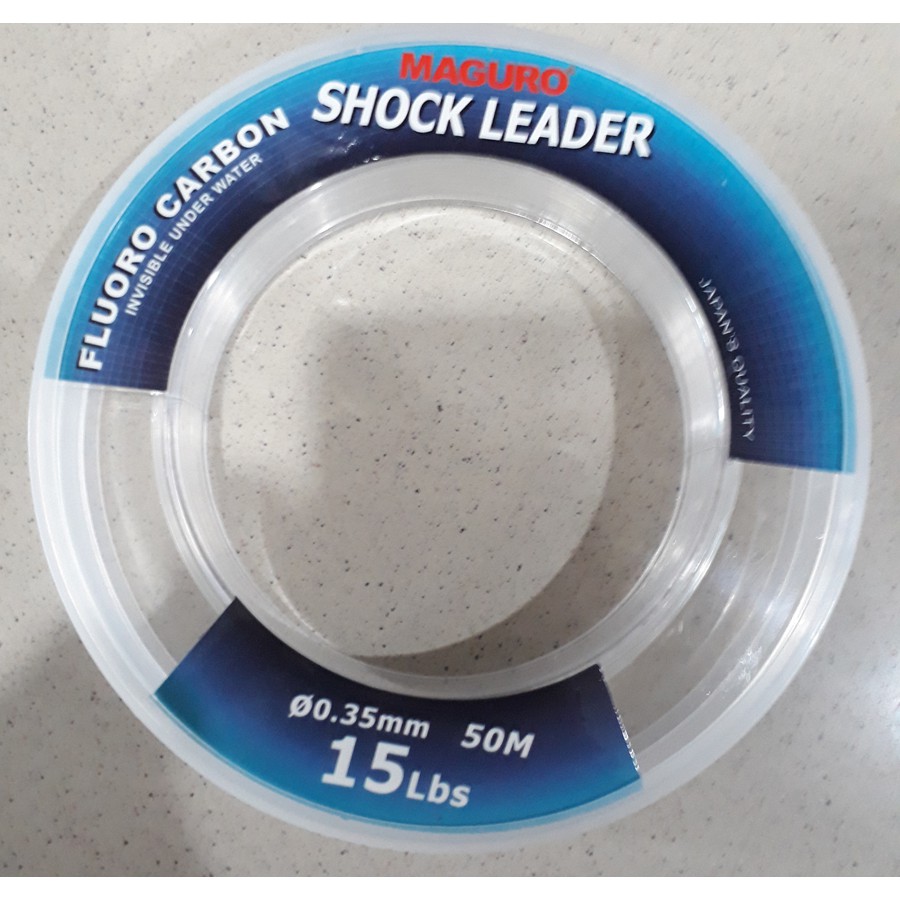 Senar Leader Maguro Fluoro Carbon Shock Leader 50m Pilih Ukuran Shopee Indonesia