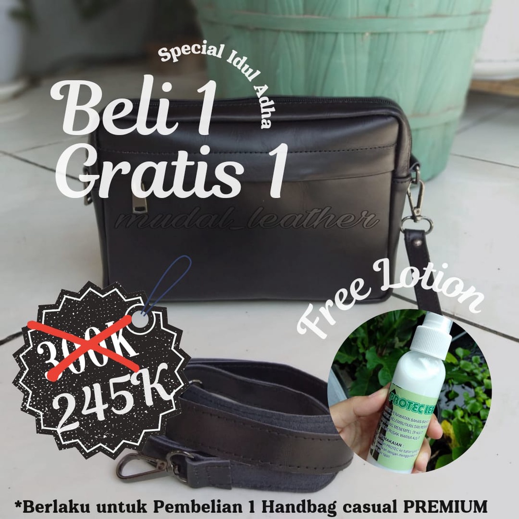 Handbag > Tas Unisex Kulit > Kulit Asli Garut > Full Up