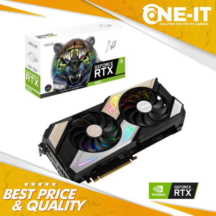 VGA ASUS KO GeForce RTX 3060 OC Edition 12GB GDDR6