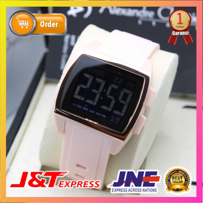 JAM TANGAN ALEXANDRE CHRISTIE ALEXANDER CHRISTIE WANITA CEWEK ORIGINAL ORI BRANDED AC 9343 ROSEGOLD 