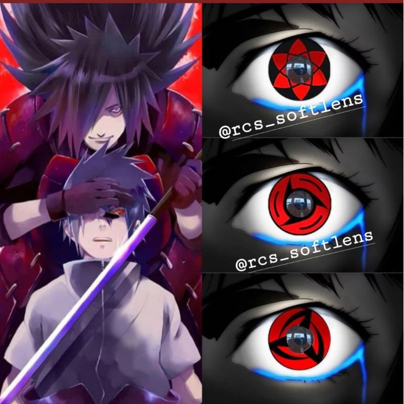 RCS - Softlens cosplay anime softlens naruto sharingan mangekyou soflens sasuke kakashi by magister