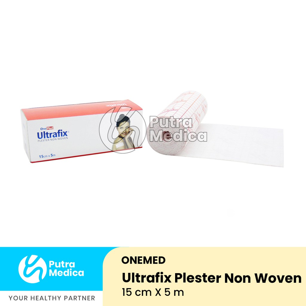 Onemed Ultrafix Plester Non Woven 15cm x 5m / Perekat Luka