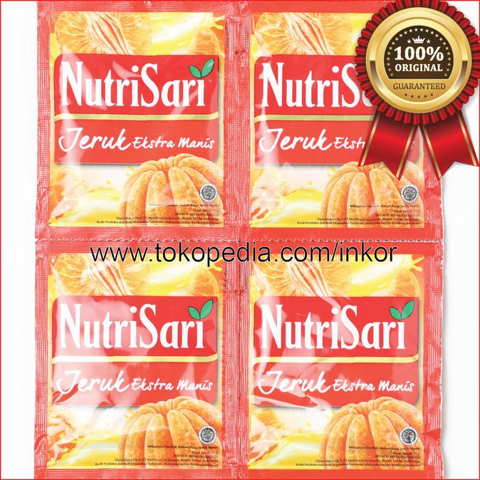 

Big Sale NUTRISARI JERUK EKSTRA MANIS RENCENG 10X11GR Big Sale