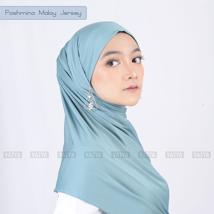 Pashmina Instant Malay Tali Ikat Jersey