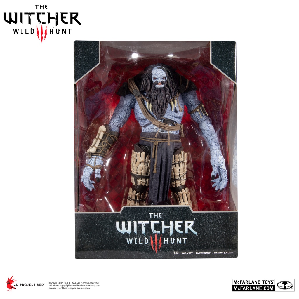 Figure The Witcher 3 Wild Hunt Ice Giant Mcfarlane Toys 12”