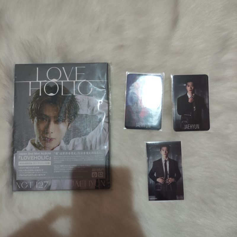 Jaehyun loveholic fullset album photocard