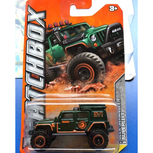Matchbox Jeep Wrangler Superlift