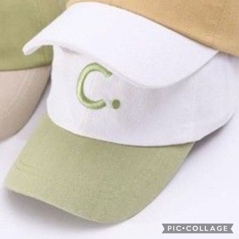 TOPI BASEBALL IMPORT ANAK BAYI MOTIF HURUF INISIAL A B C M N P S U-C