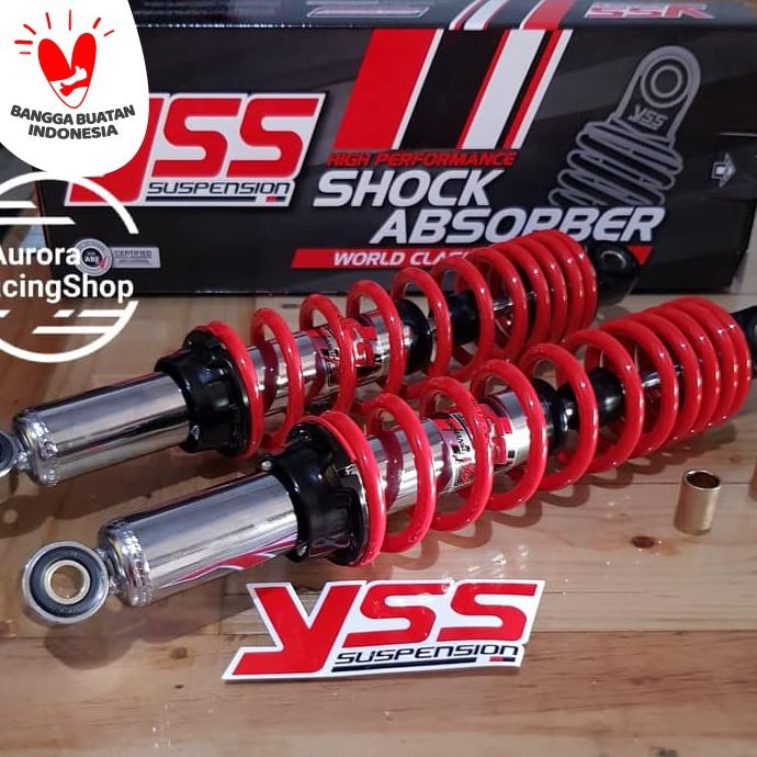 HOT PROMO Shock YSS Top Prime 340MM Supra X 125 / Blade New / Rx King / Revo - Merah