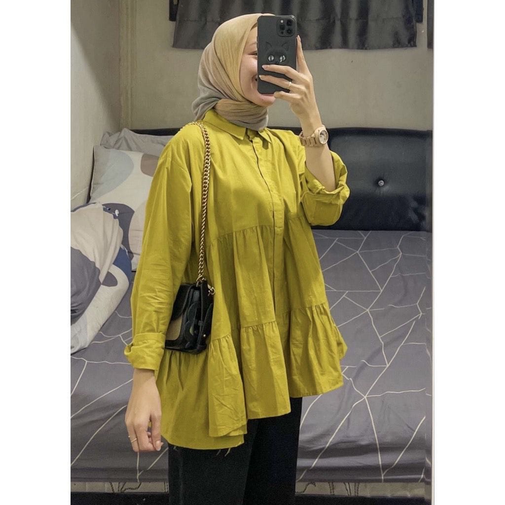 Godiva96 - DITA BLOUSE / ATASAN KEMEJA WANITA MEDAN