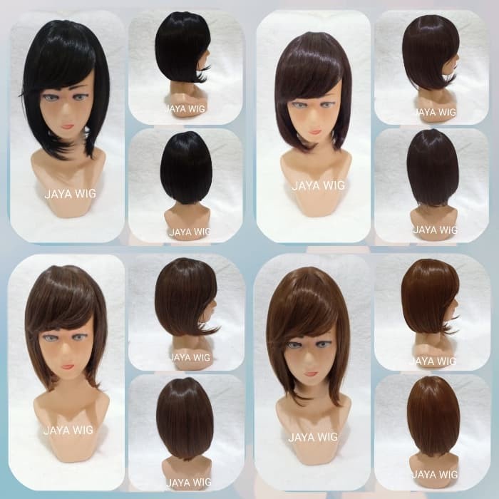 Rambut Palsu Wanita /Rambut Palsu Pria /Wig Wanita /Wig Rambut