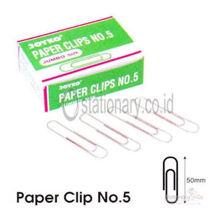 

Paper Clip / Penjepit kertas Joyko no 5