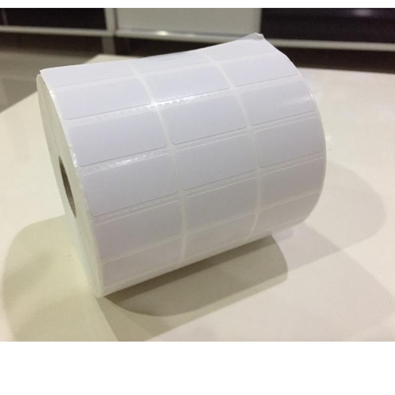 

LABEL BARE SEMICOAT 33x15 GAP/NON GAP 3LINE GAP ISI 10.000 PCS/LABEL PRINTER BARE ..