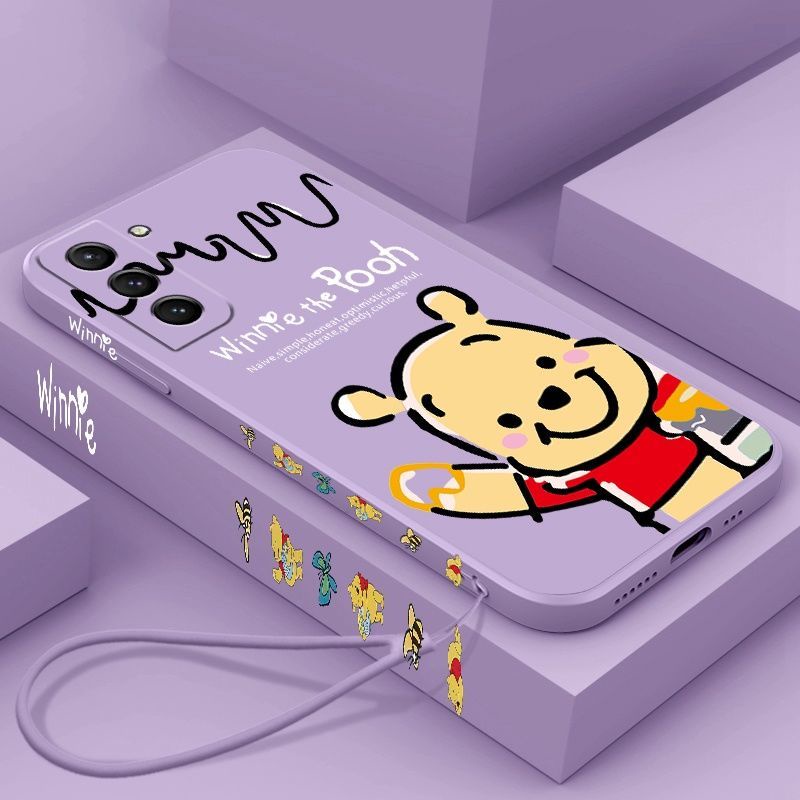 (2022) Soft Case Vivo Y20I Y33S Y21S Y21 Y11 Y12S Y20S Y15 Y12 Y17 Y20 Y93 Y91C Y91 Y30 Y50 Motif Winnie The Pooh