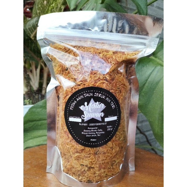 

BRAMBANG GORENG PEDAS JERUK TERI